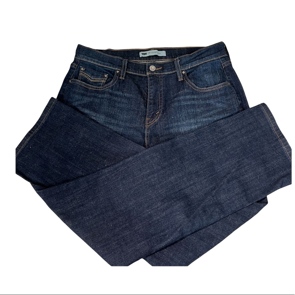 LEVI’S vintage 505 Straight Leg Blue Jeans - Picture 2 of 12